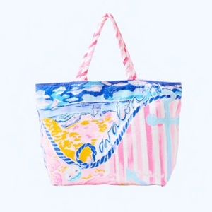 NWT LILLY PULITZER AVALON DESTINATION TOTE